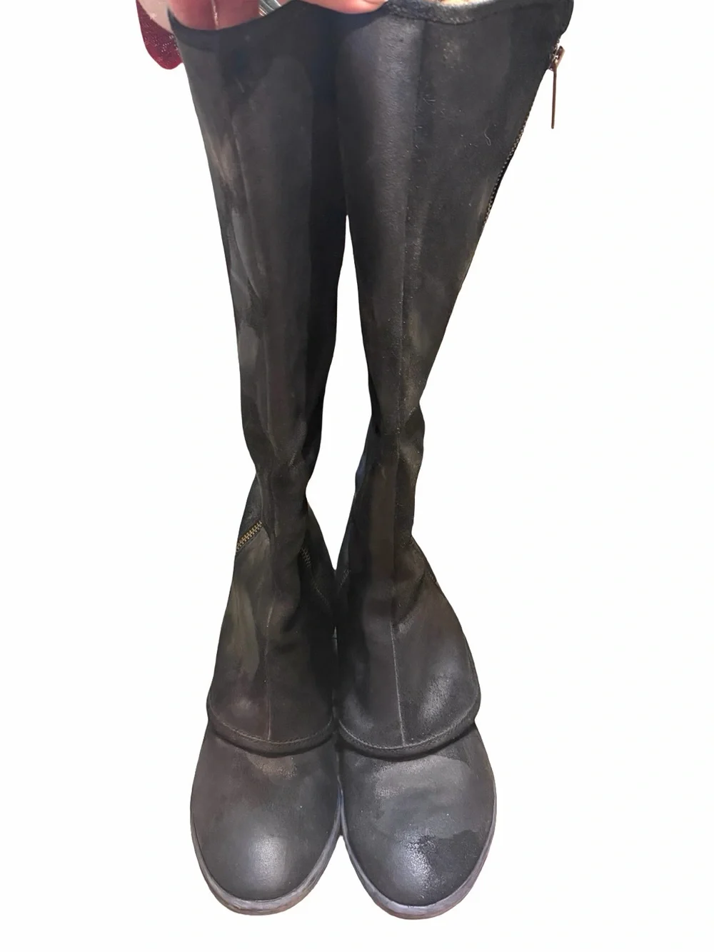Donald J. Pliner | Devi 3 Tall Black Women's Knee-High Leather Boots | 9